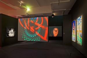The experimental room in the exhibition